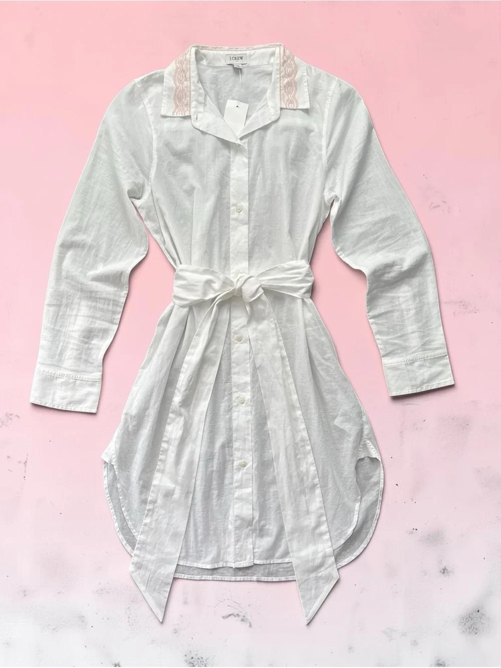NWT J.Crew Tie-Waist tunic